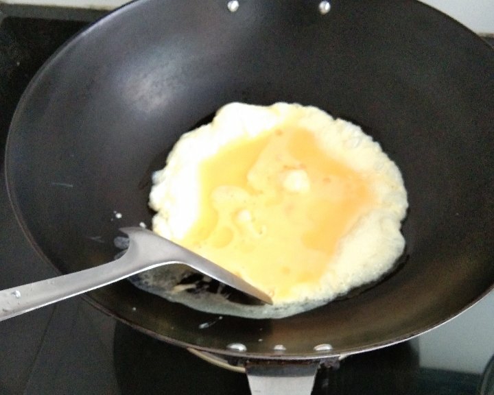 爱你的火腿蛋炒饭的做法 步骤3