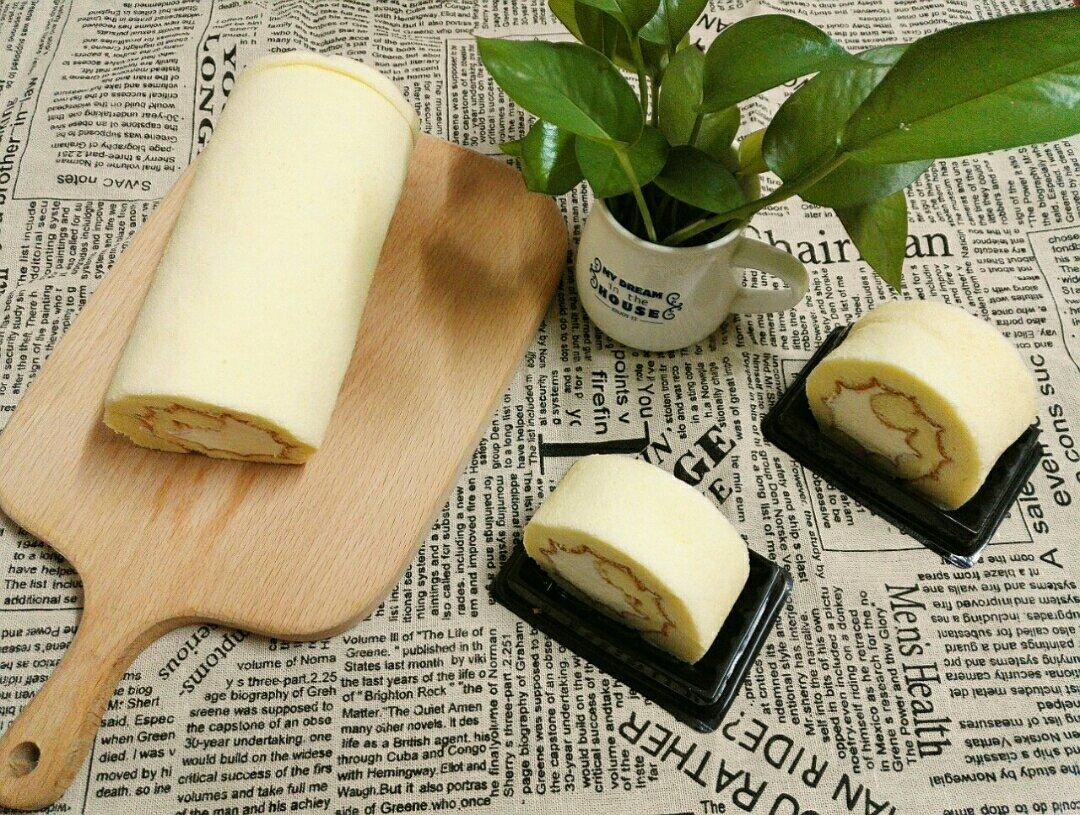 戚风奶油蛋糕卷