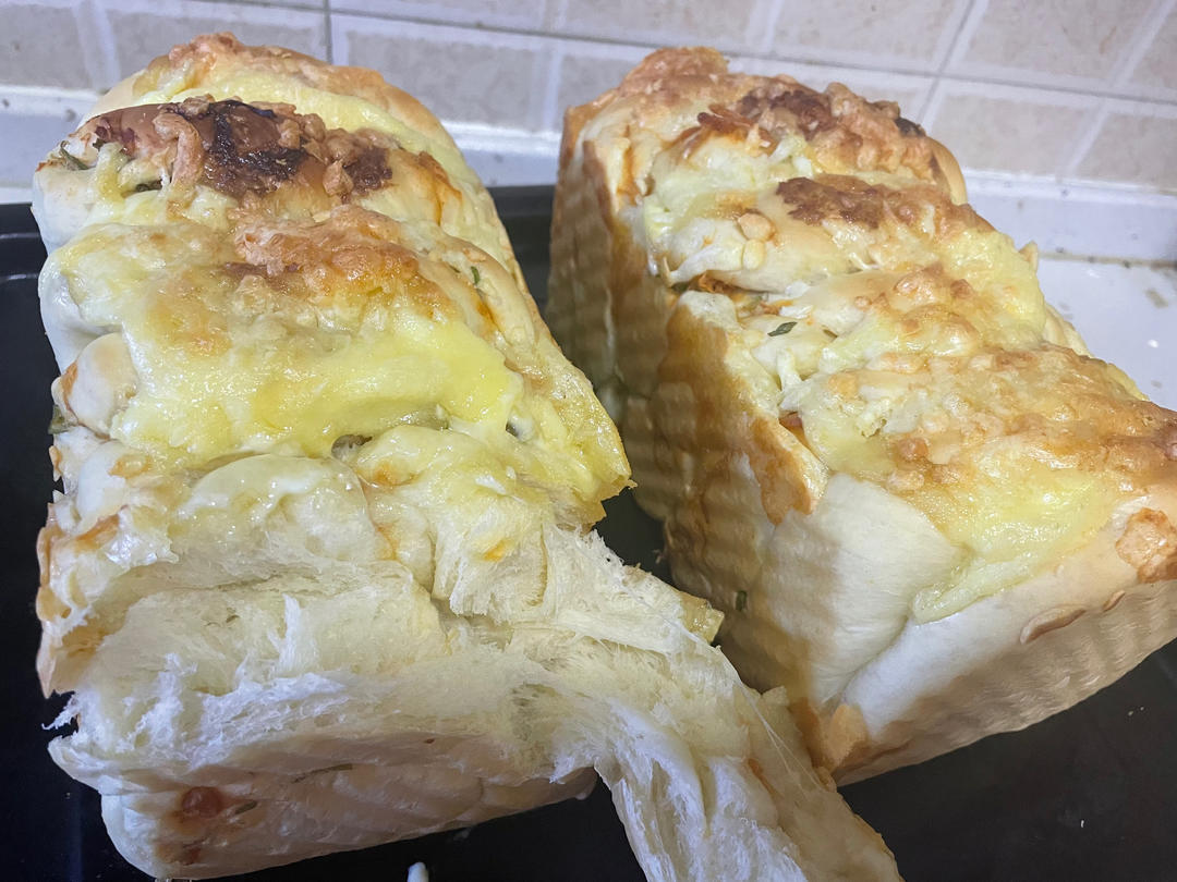 肉松吐司【超多料香爆马苏里拉】