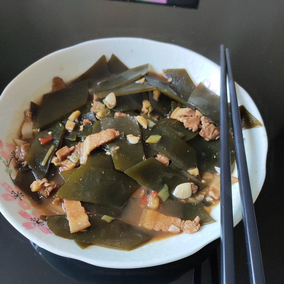 炒海带