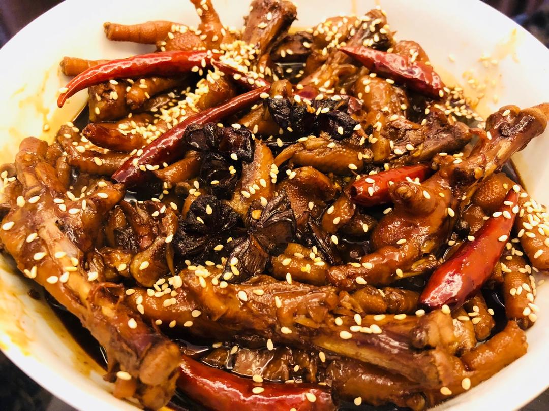 秘制红烧鸡爪