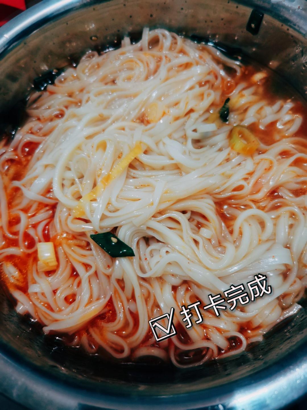 十分钟搞定的热汤面