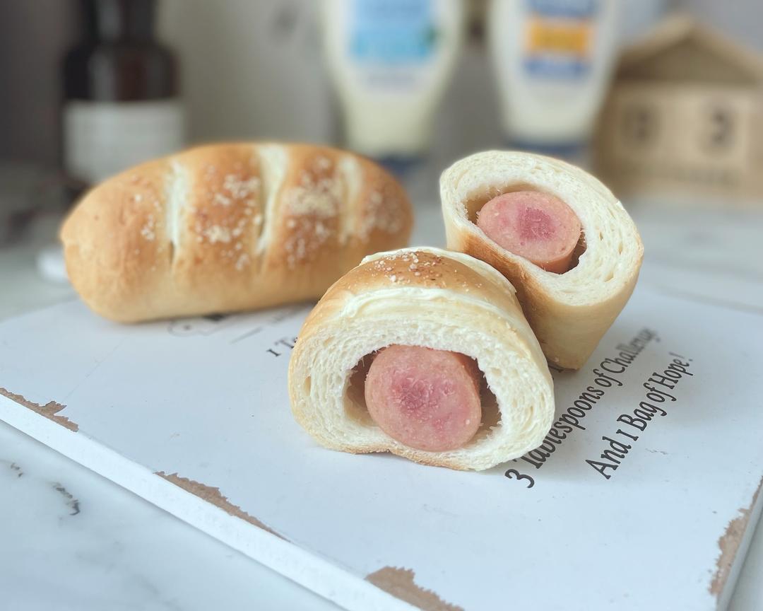 纯奶手撕吐司的做法 步骤1