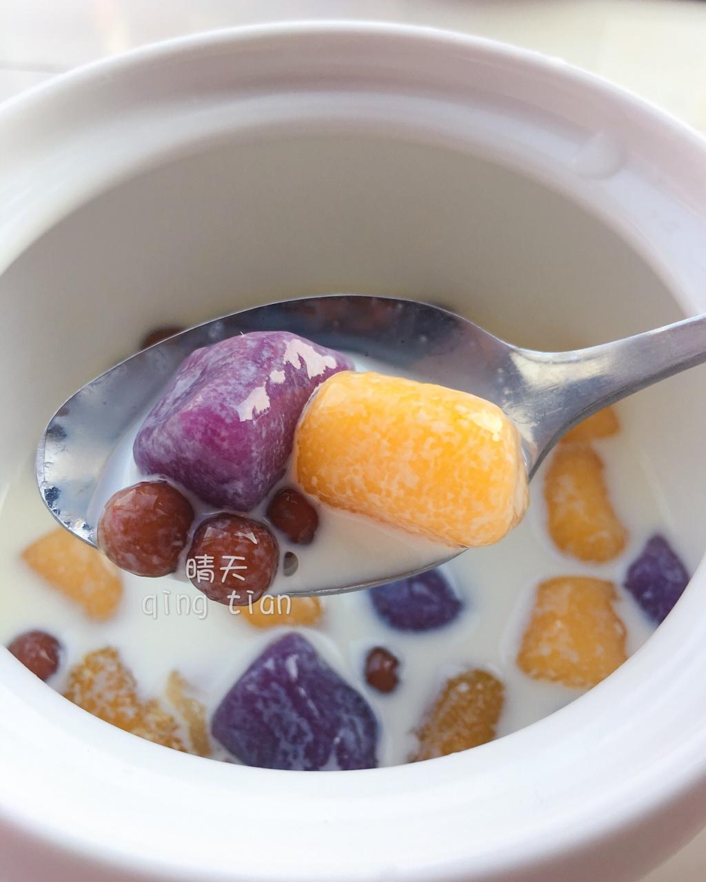 满足你的偷学欲望，“鲜芋仙”的三色芋圆在家也能轻松搞定！——三色芋圆