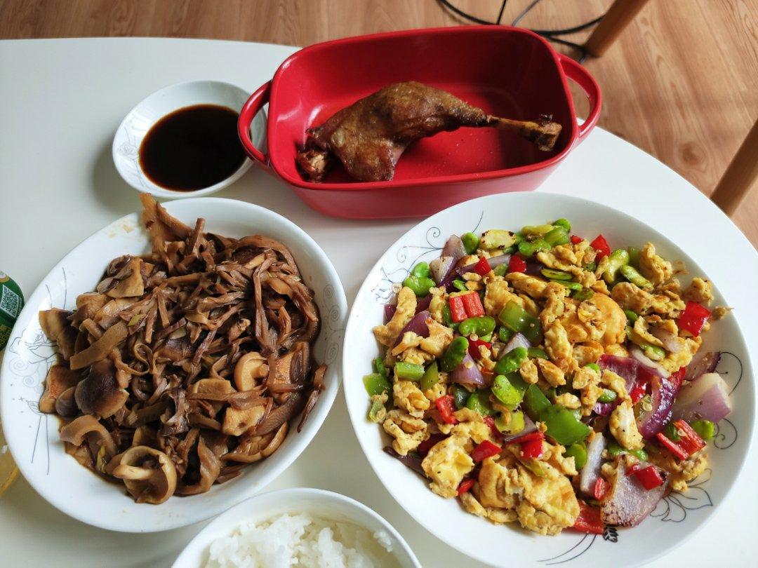 鸡蛋炒豌豆