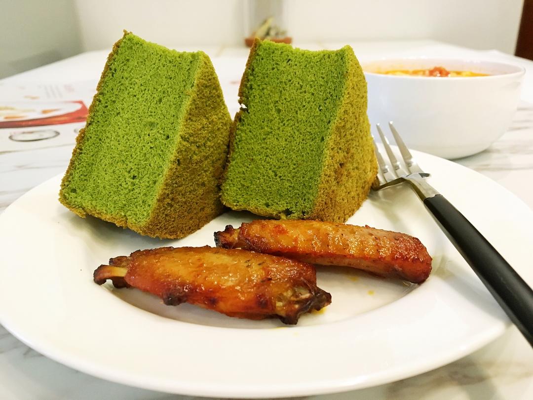 菠菜戚风（六寸）
