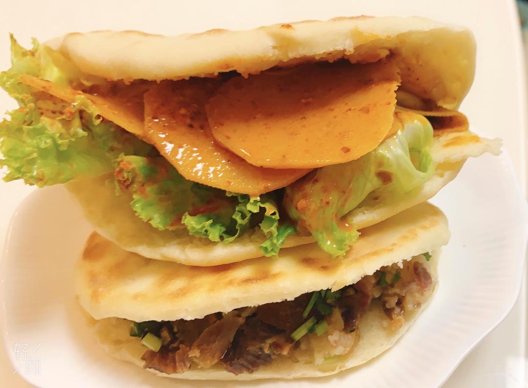 香辣土豆片夹馍/肉夹馍03的做法