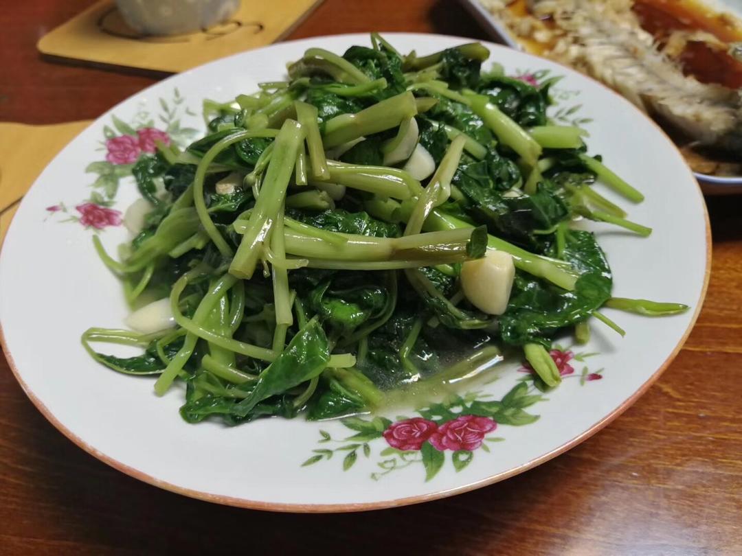 蒜蓉空心菜（超简单版，一看就会！）