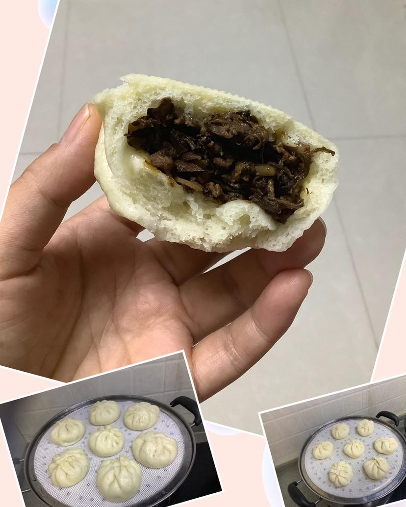 梅干菜肉包-无敌包子皮【墙裂推荐~！！！】