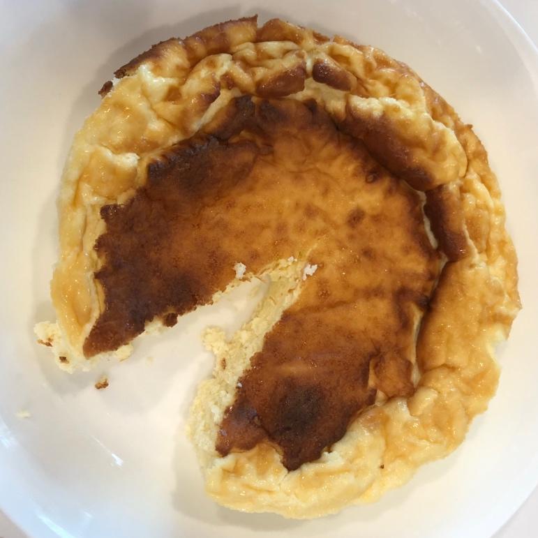 【生酮低碳】巴斯克式烤芝士蛋糕简单粗暴快手0失败