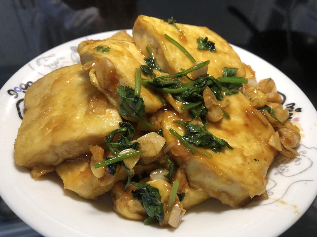 无敌好吃的香煎豆腐