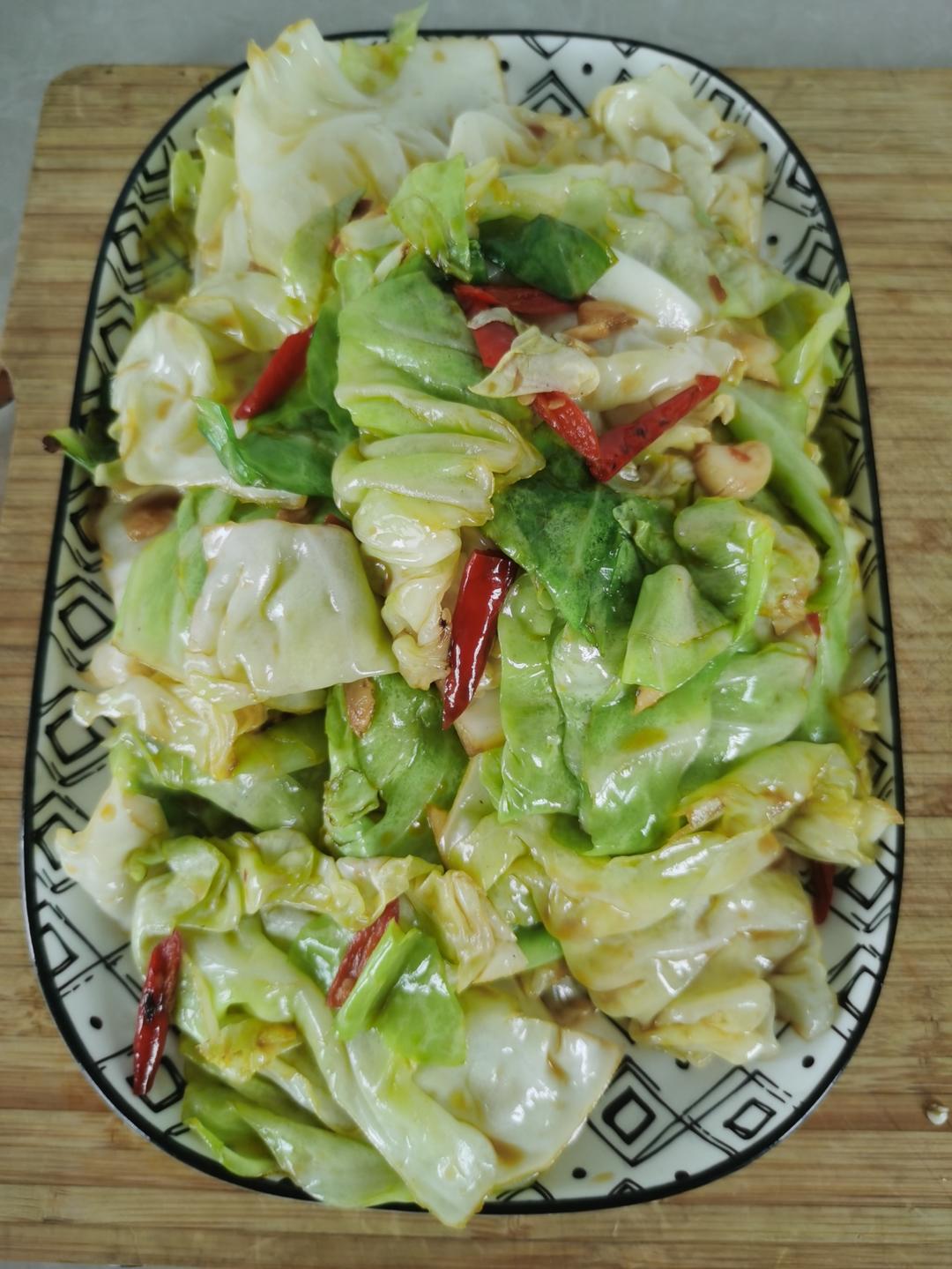 ❗拿肉都不换的手撕包菜，5分钟快手家常菜🔥