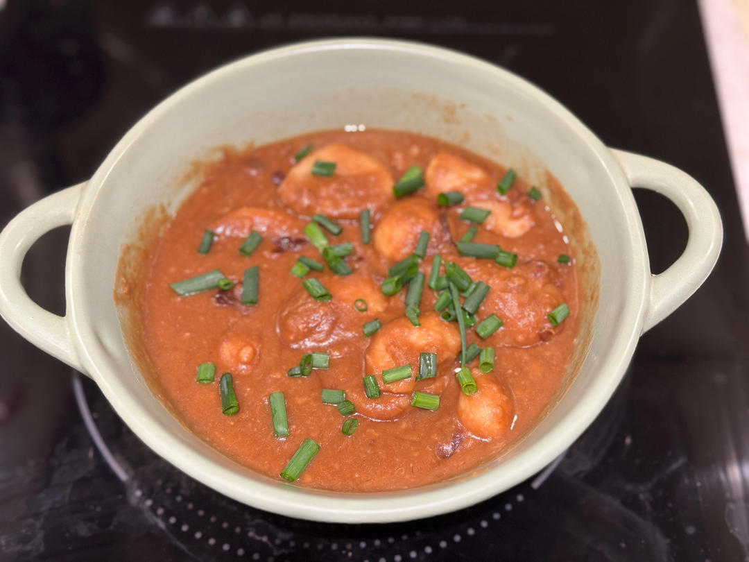 厨房新手期的葱油红烧芋艿