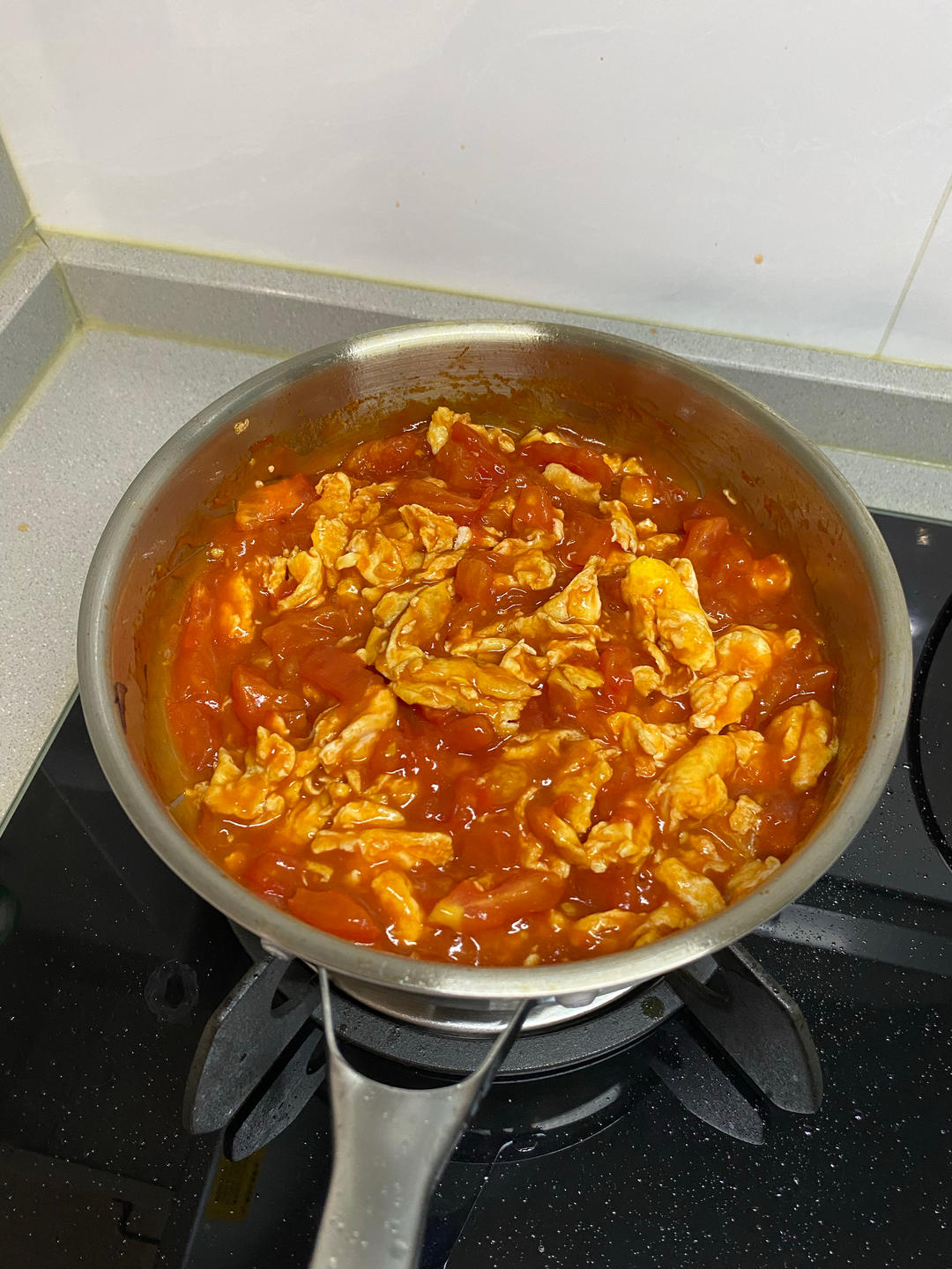 简单美味❗️好吃到舔盘的番茄炒蛋拌饭