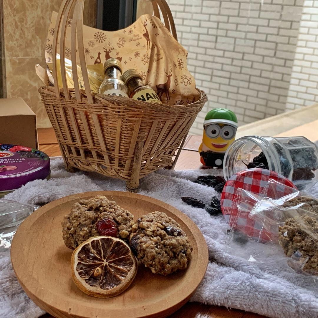 肉桂燕麦饼干（素）