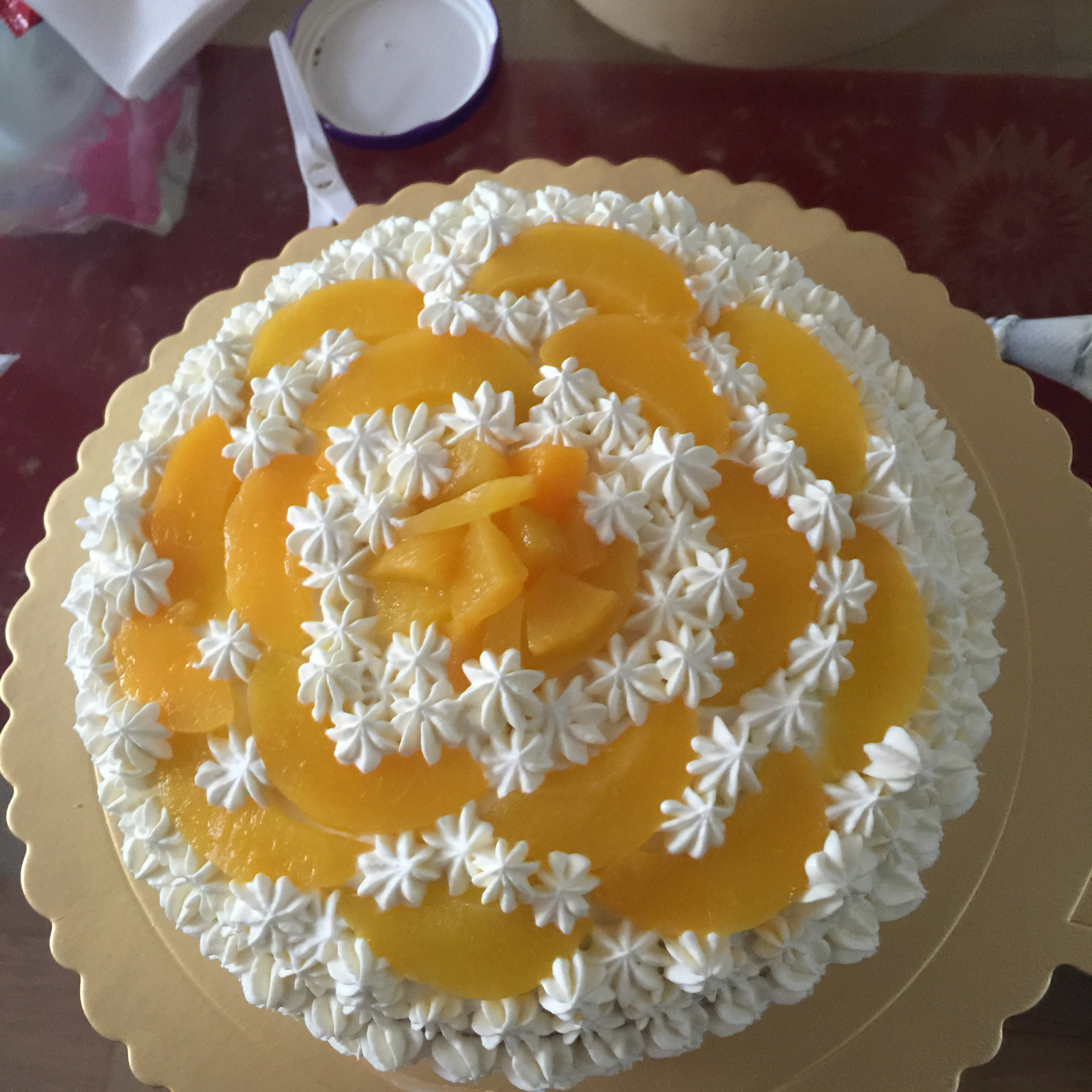 黄桃蛋糕