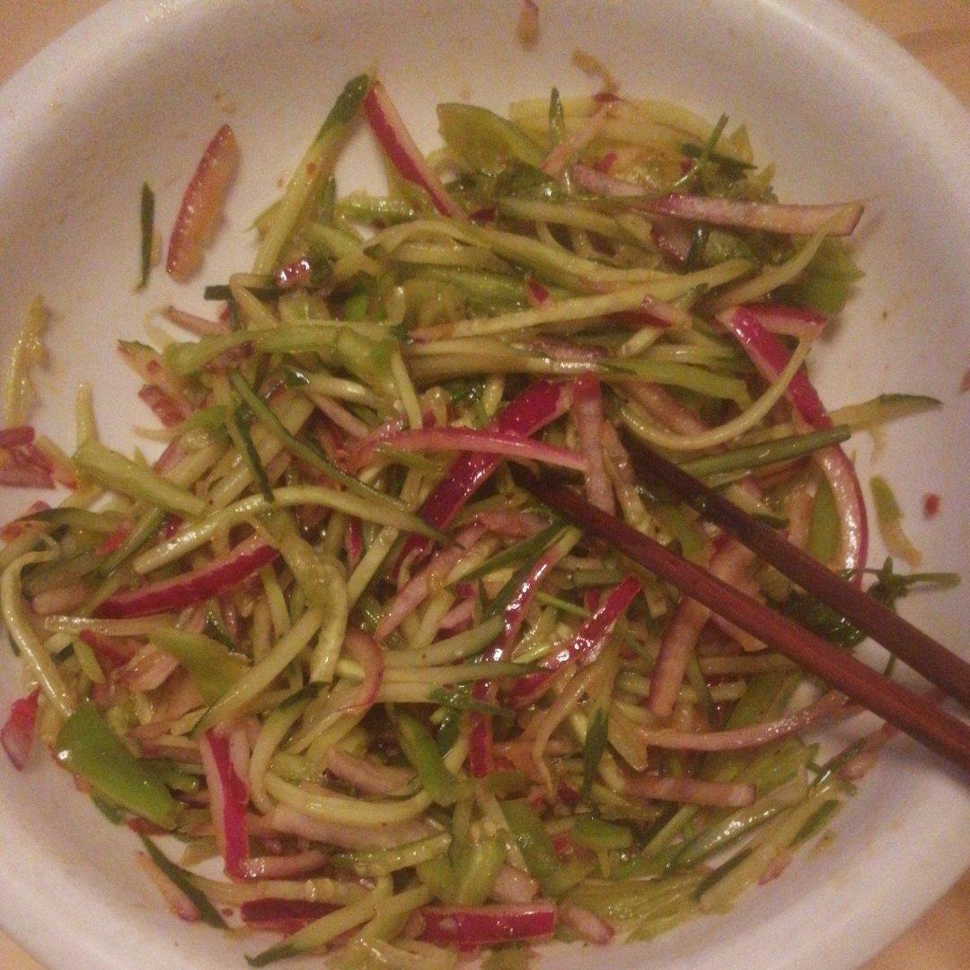 老虎菜（开胃下饭凉拌菜）