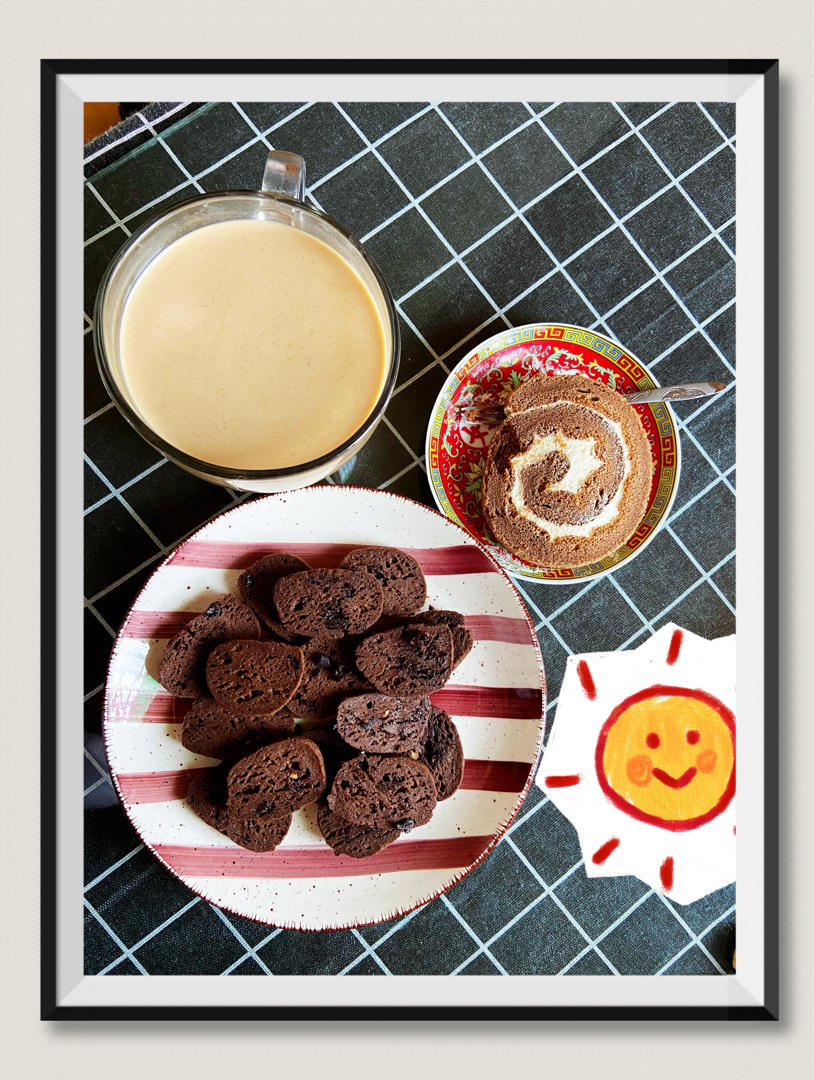 无需任何技巧的可可巧克力豆曲奇饼干，百分百成功，建议新手尝试