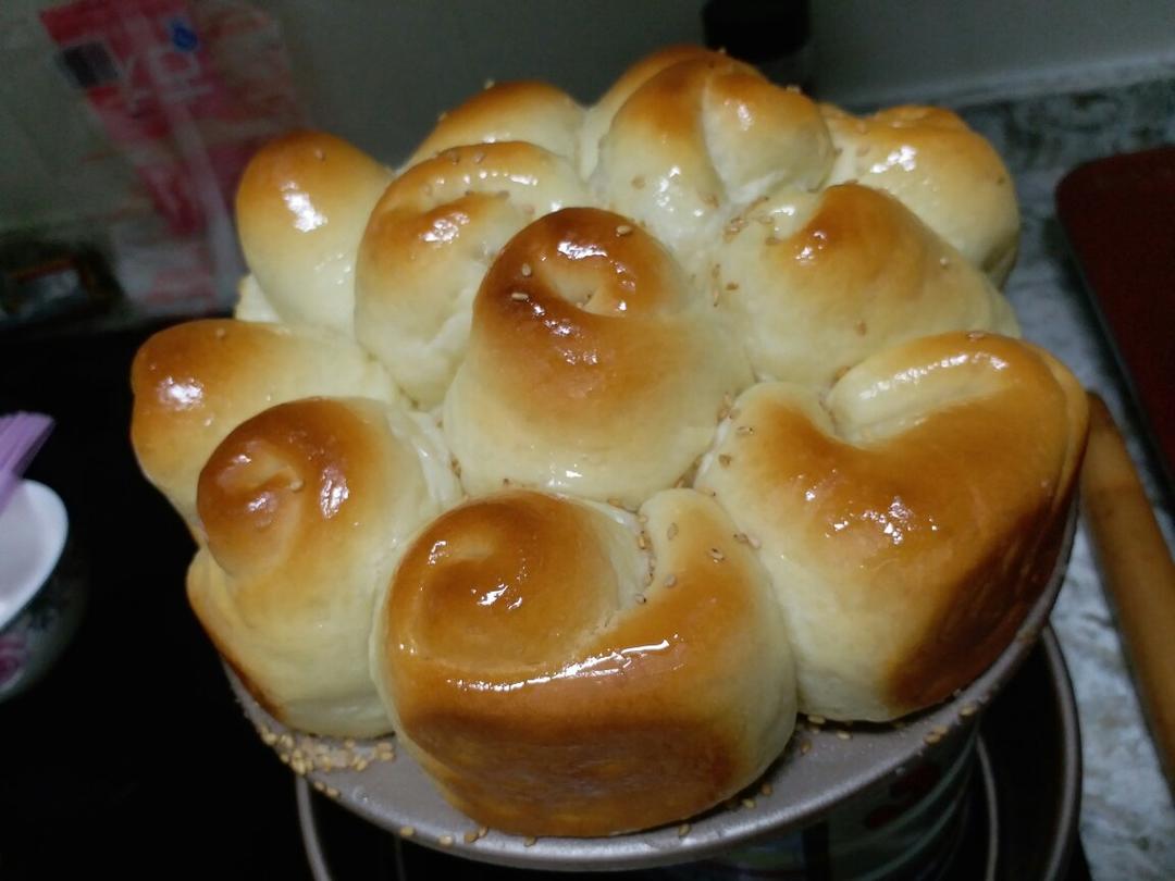 脆底蜂蜜小面包