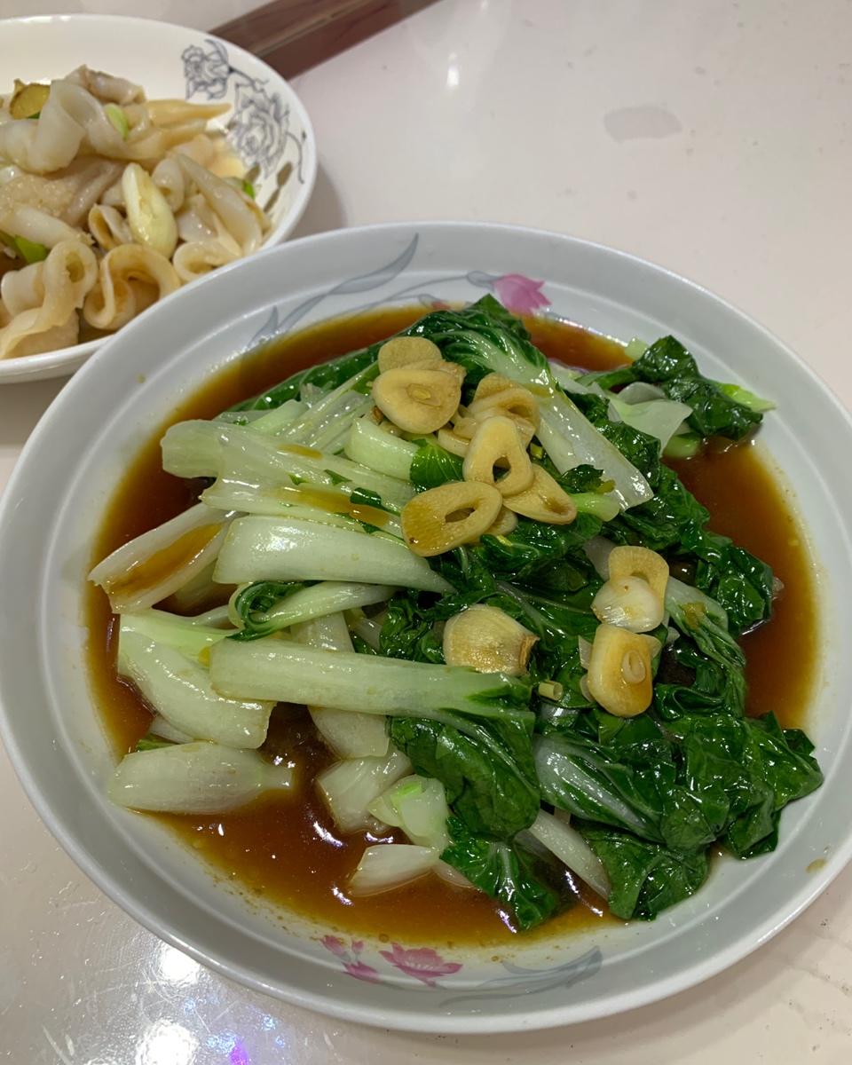 网红白灼奶白菜秘笈