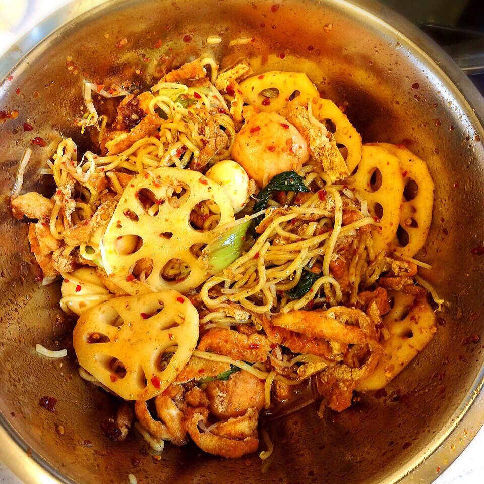 艾米20131219做的麻辣拌