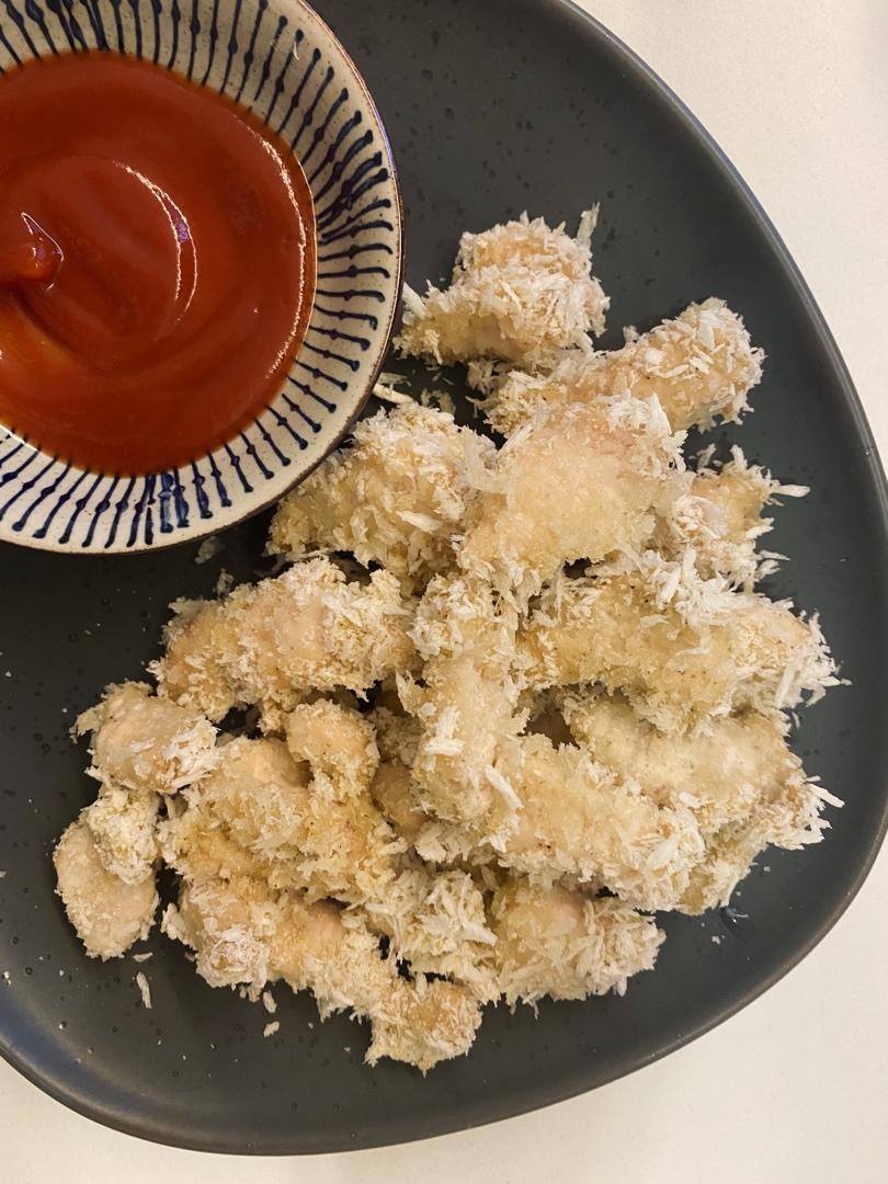 低卡低脂烤箱版鸡米花