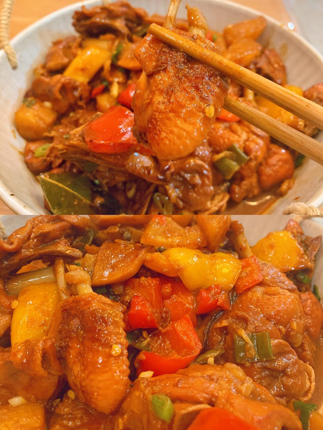 秒杀外卖的#黄焖鸡 改良版