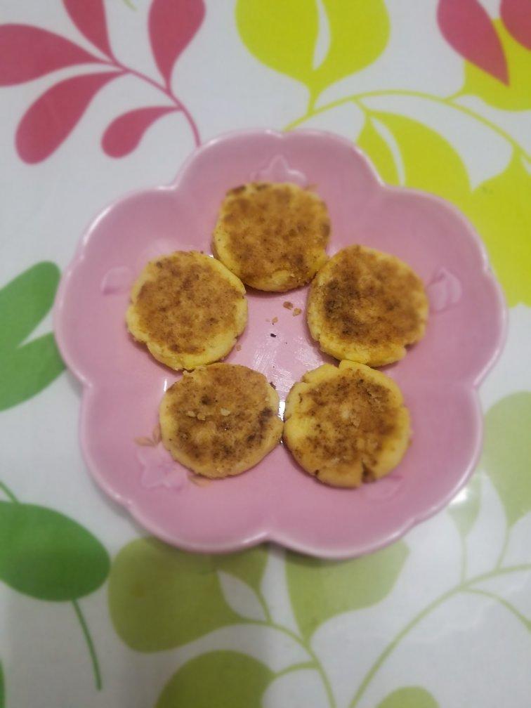 youyou008做的平底锅版玛格丽特小饼干手残党也可以轻松学会