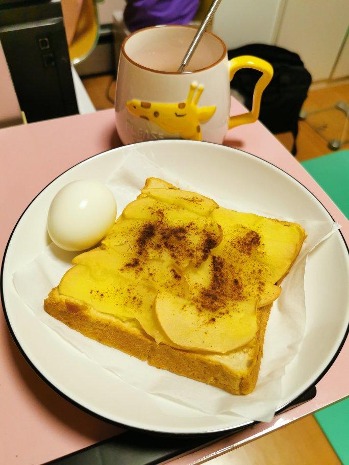 肉桂苹果吐司——低卡苹果派【北鼎烤箱菜谱】