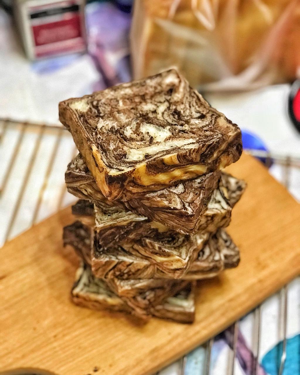 巧克力大理石吐司