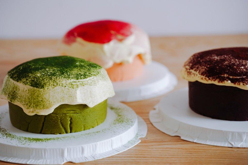 冰激凌一样口感的提拉米苏流心奶盖戚风蛋糕