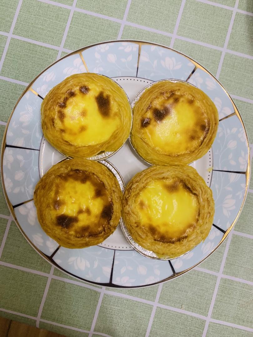 🥧超简单快手的蛋挞~（🥚全蛋液👉无淡奶油）