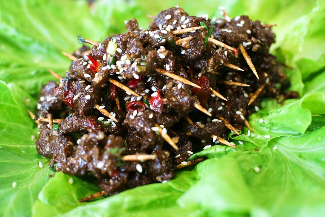牙签牛肉 道地湖南味