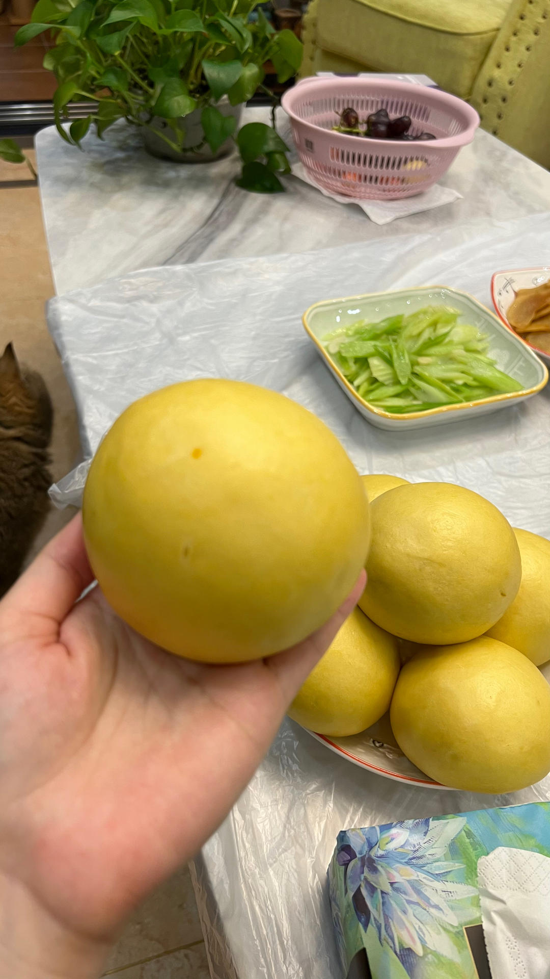 新手也可以--详解如何做出人见人爱、金黄的南瓜馒头