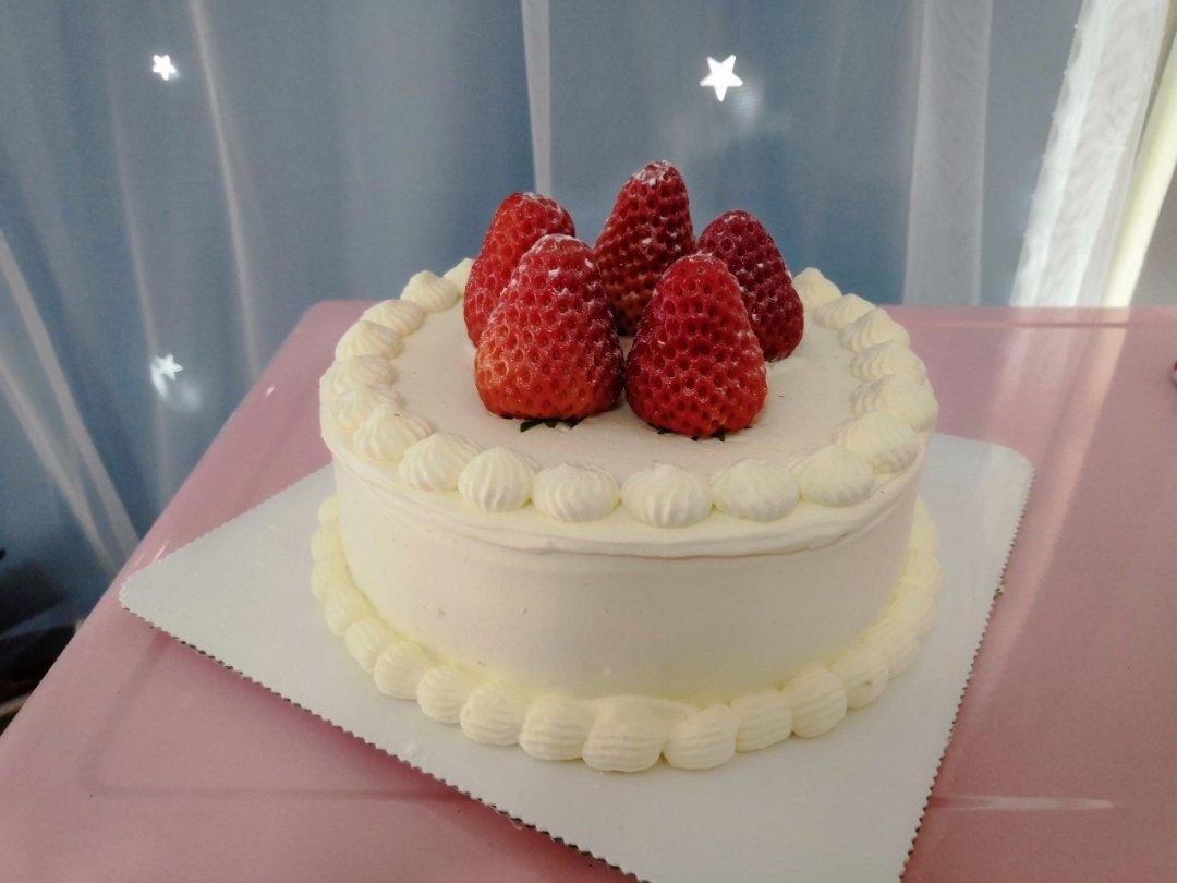 生日蛋糕裱花制作
