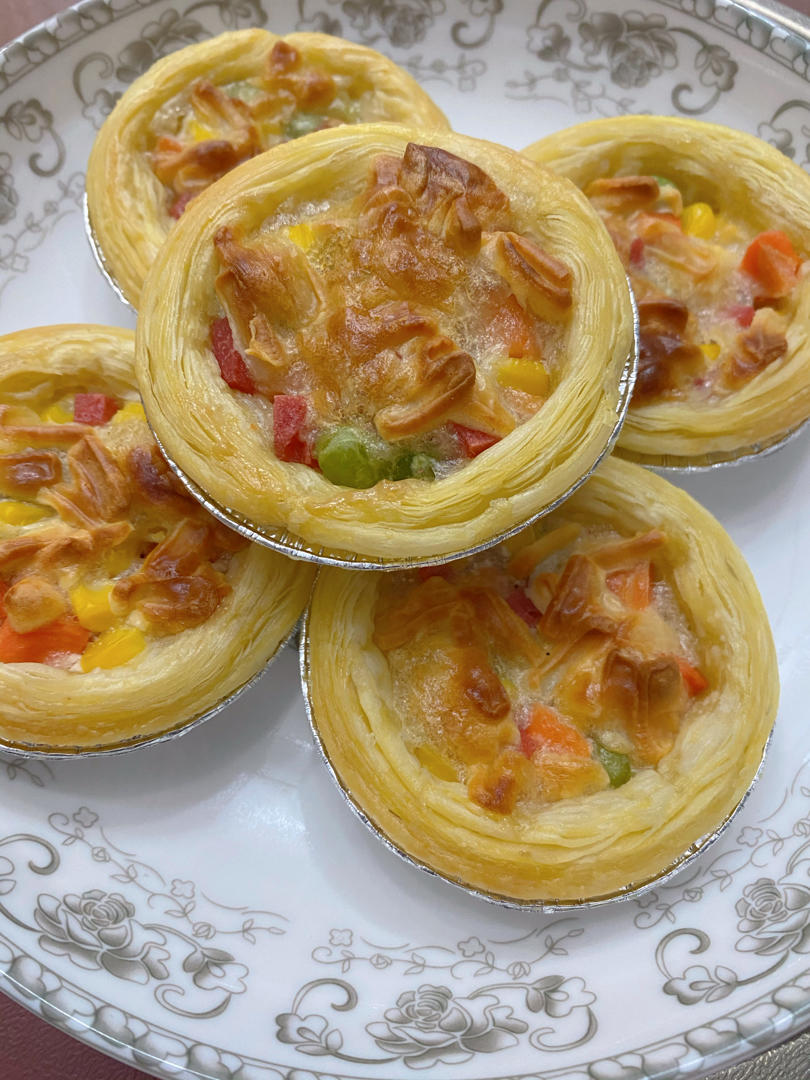 一口一个迷你小披萨🍕蛋挞皮的创意吃法‼️