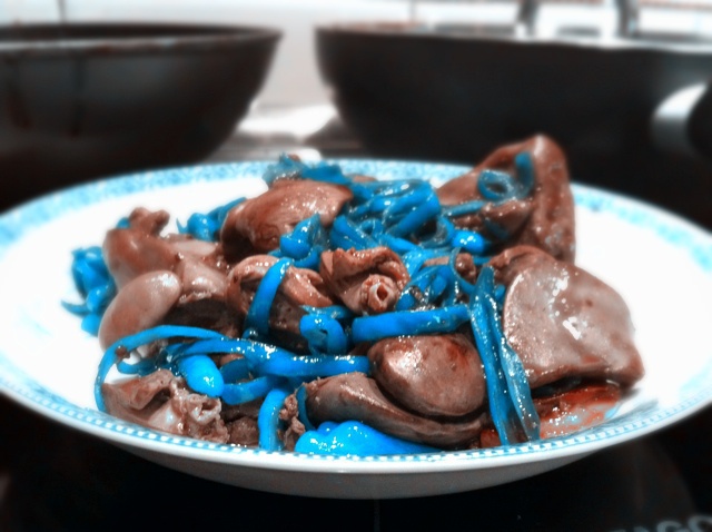 生炒鸡肝