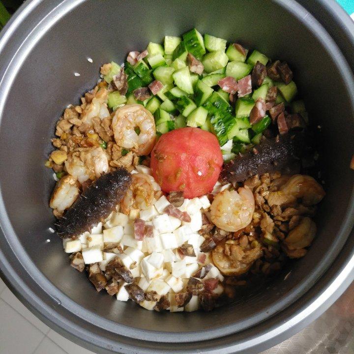 鲍鱼茄子土豆焖饭