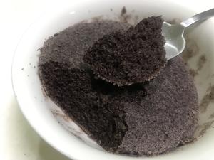 100%粗粮---全黑米粉蒸糕的做法 步骤8
