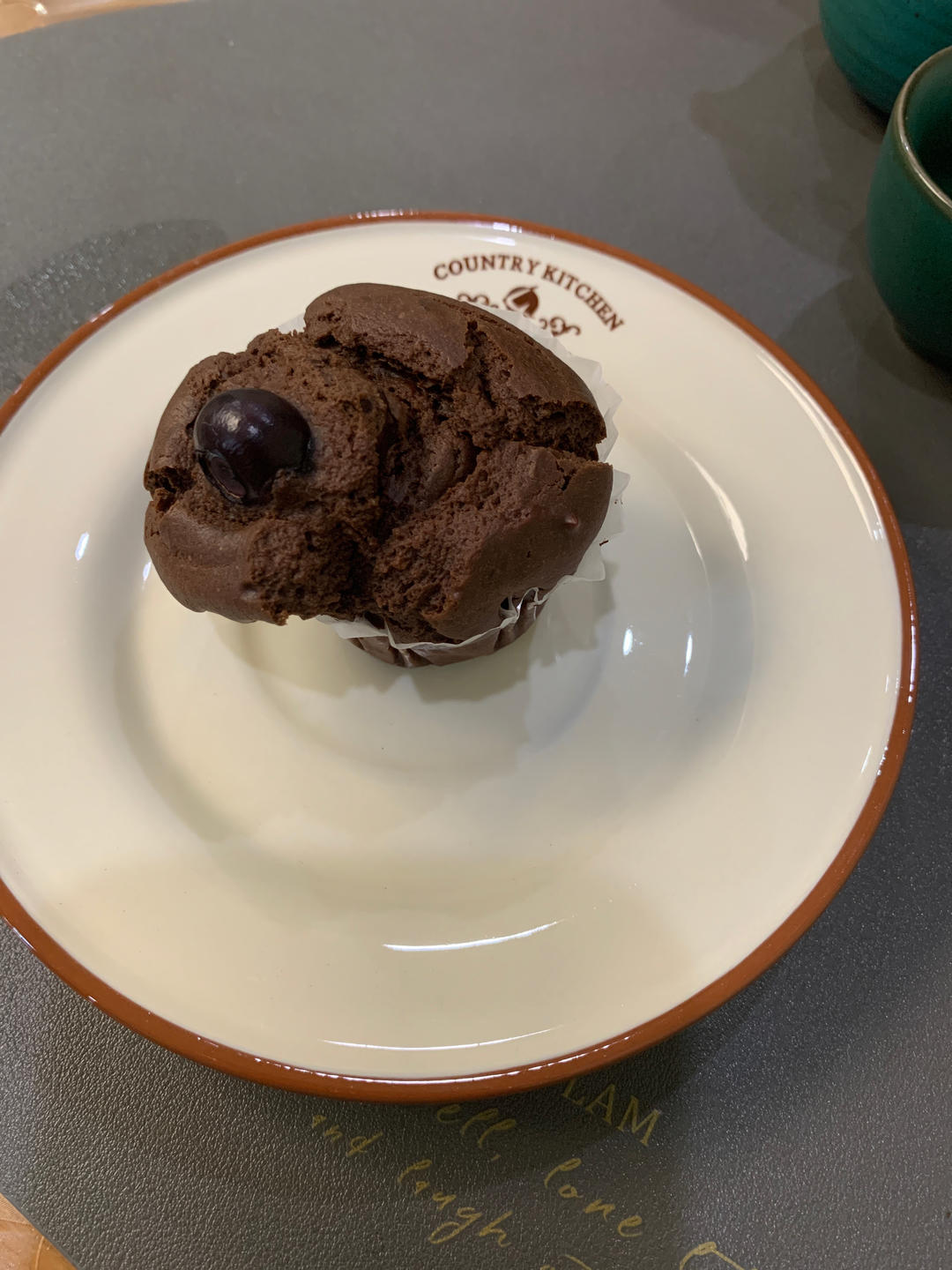 在家做巧克力蘑菇头麦芬蛋糕🍫