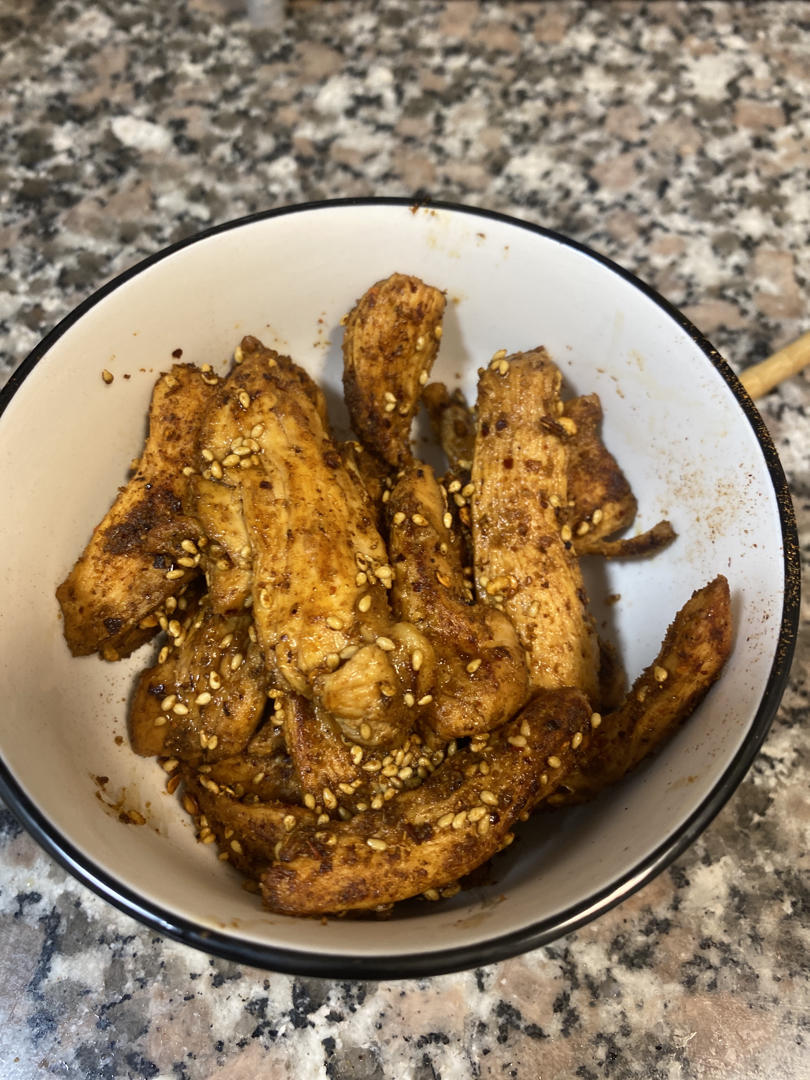 孜然鸡胸肉