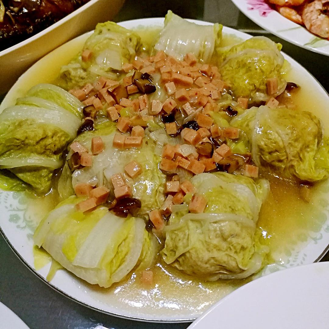 肉酿白菜卷