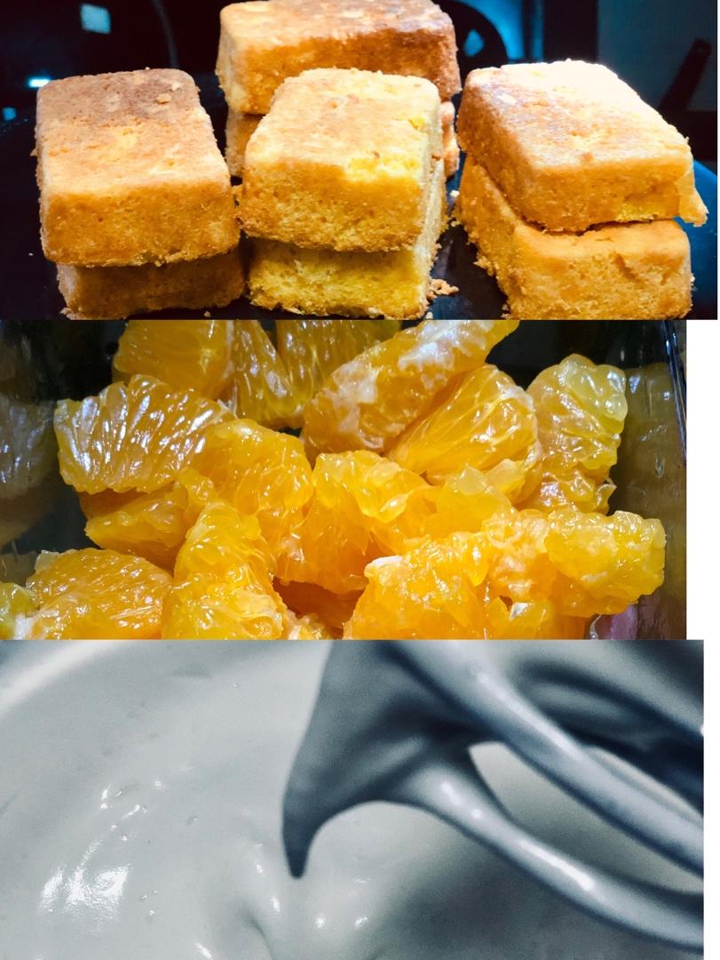 橙泥蜂蜜蛋糕