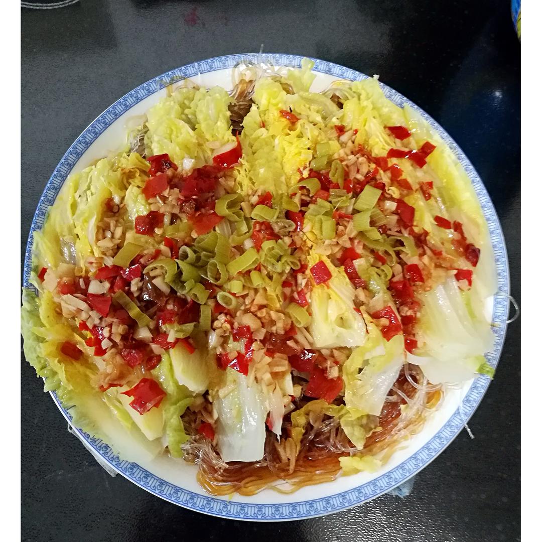 蒜蓉粉丝娃娃菜