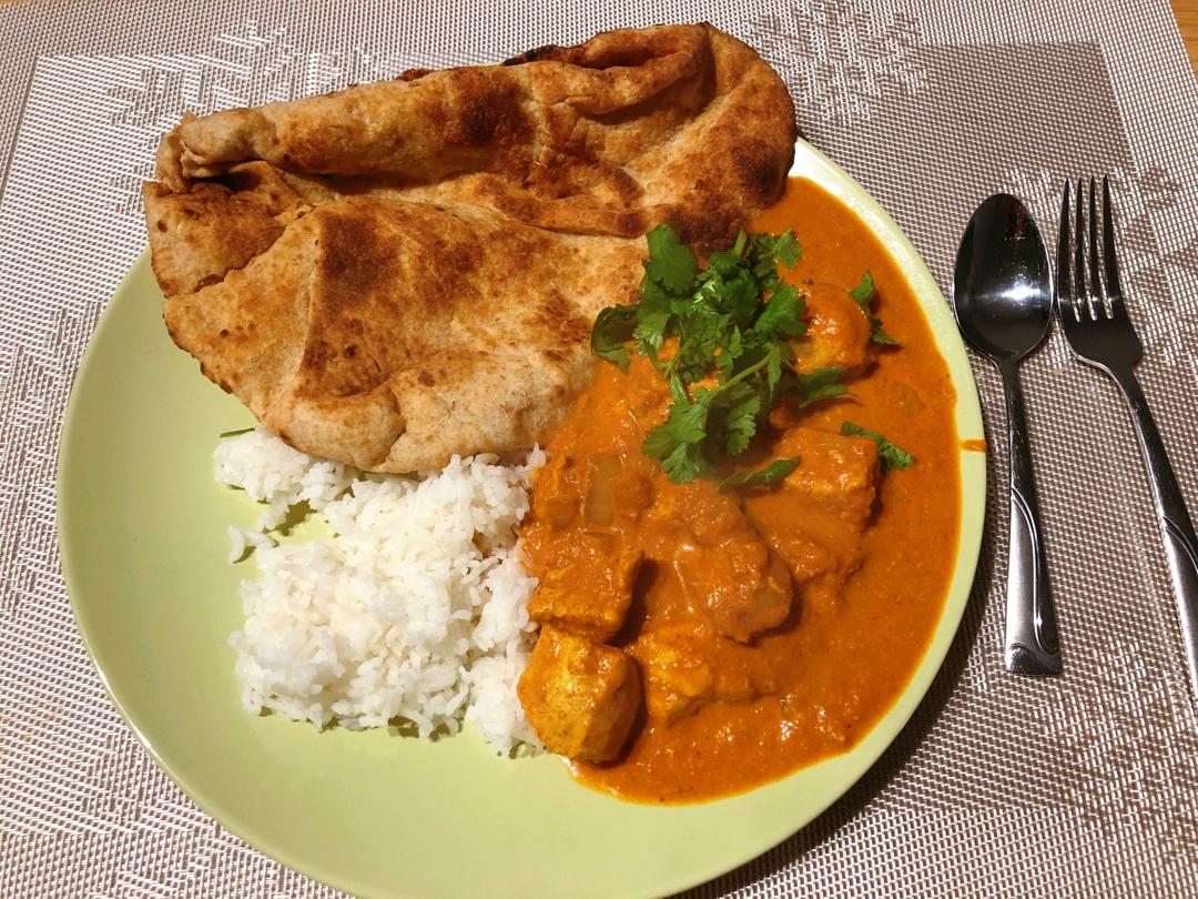 鸡肉咖喱 鸡肉玛萨拉 chicken tikka masala
