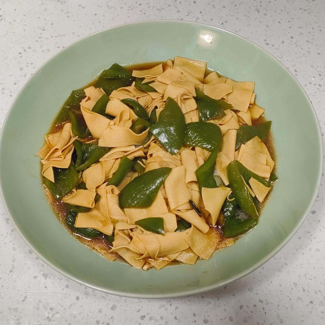 尖椒干豆腐