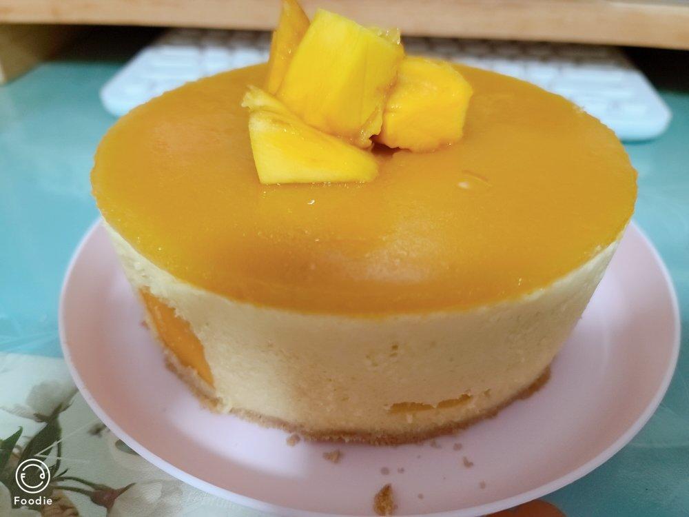 【视频】芒果慕斯（6寸） | 含镜面果胶配方