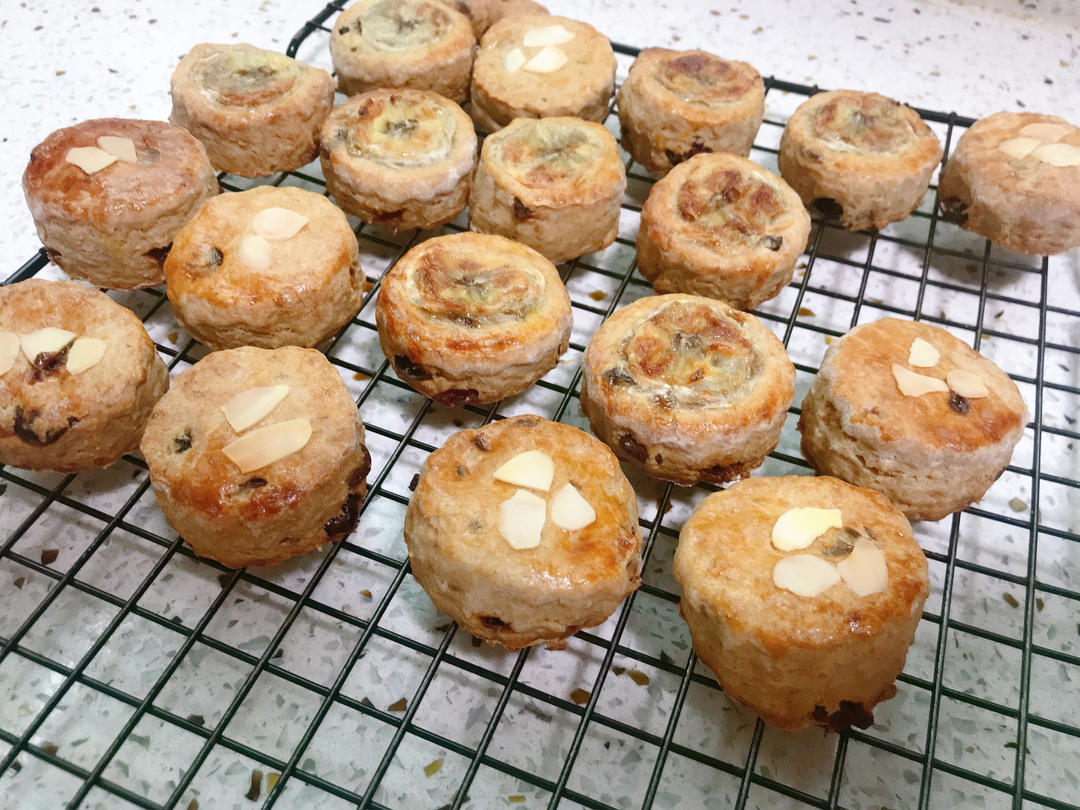 香蕉全麦司康Banana Wholewheat Scone