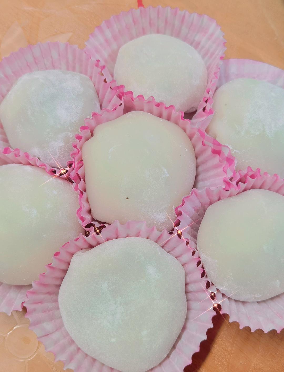 糯叽叽超好吃的腹黑白胖子——香草奥利奥雪媚娘🍪