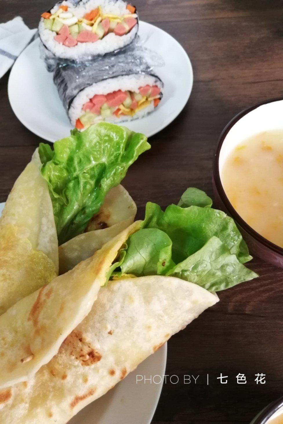 鸡蛋灌饼(烫面)